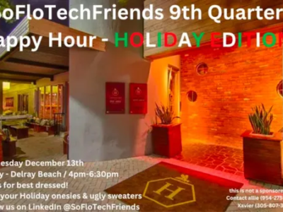 South Florida Tech Friends Quarterly meet up #SoFloTechFriends