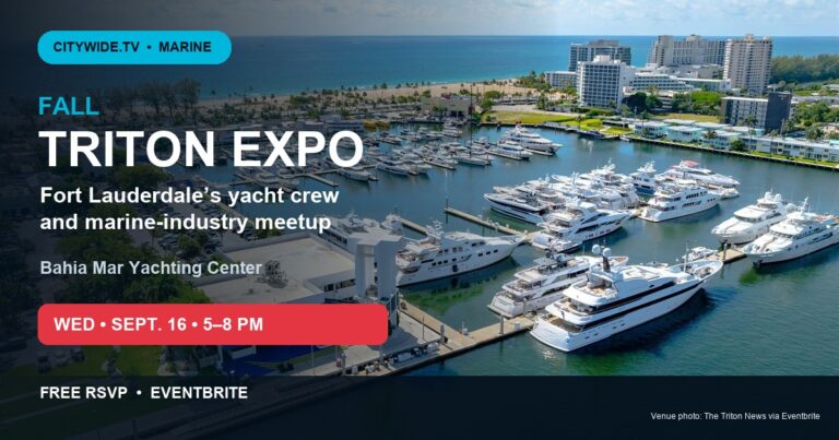 Fall Triton Expo 2026 at Bahia Mar: The Complete Fort Lauderdale Guide