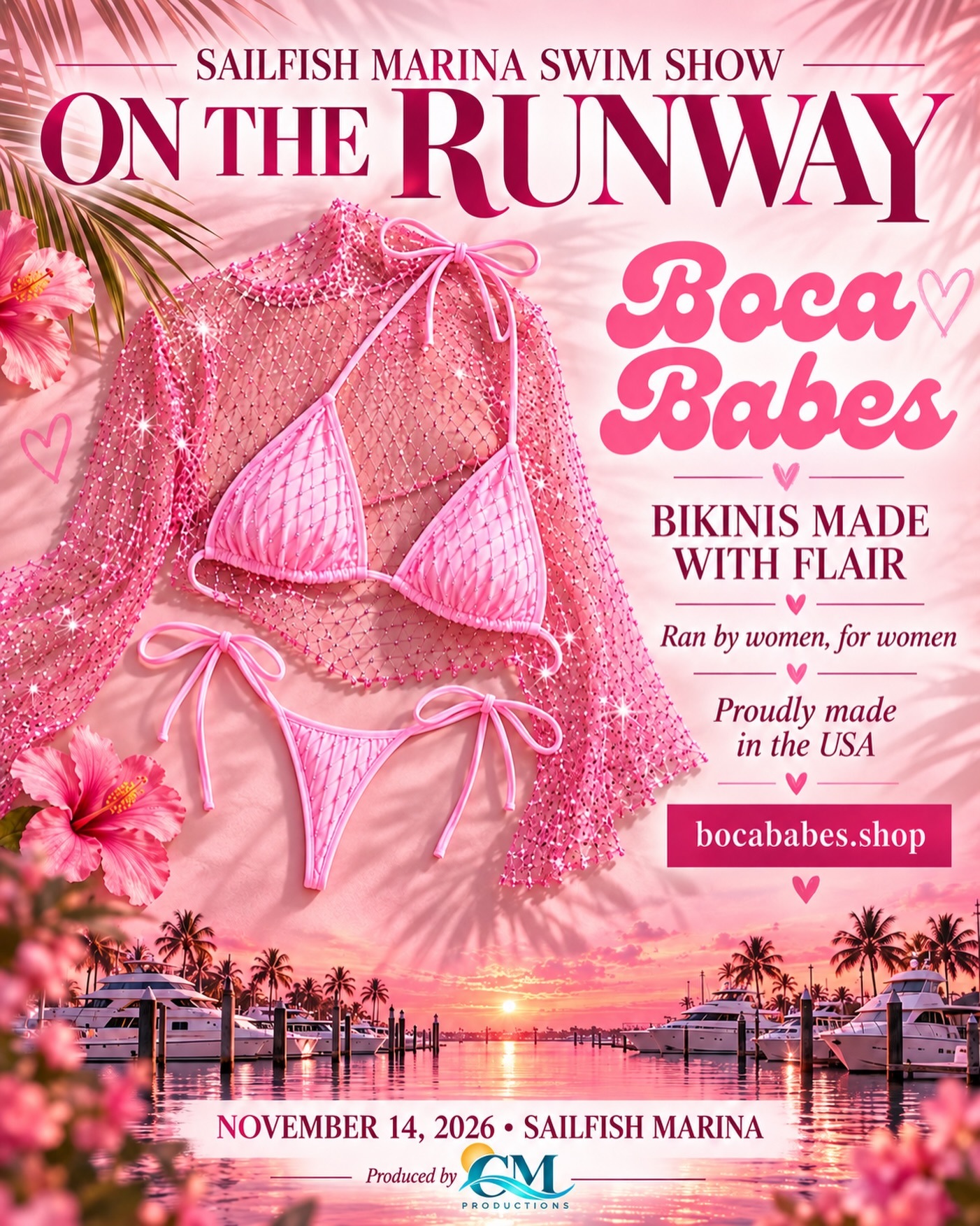 Boca Babes runway flyer