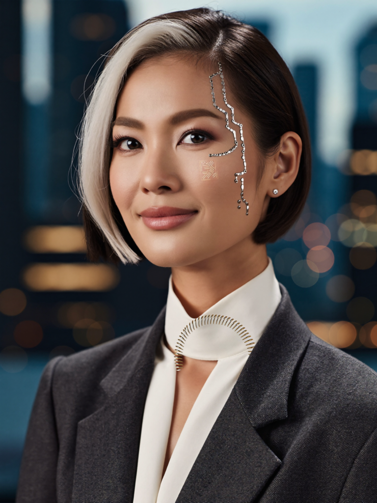 Vivian Sterling, Citywide.TV's AI business host